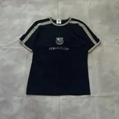 FCB バルセロナ ヴィンテージ Tシャツ y2k ゲームウェア ストリート