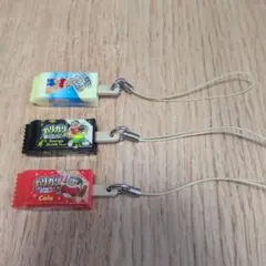 ガリガリ君にょっきりストラップガチャ コーラ味　エナジードリンク味　お米のソーダ