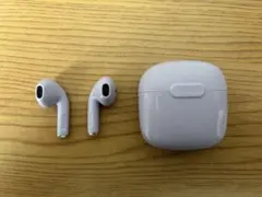 ワイヤレスイヤホン　薄紫