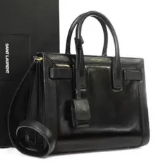 【美品】サンローラン　サックドジュール　ハンドバッグ　トートバッグ　ショルダー
