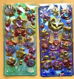 クーリア エターナルジュエリークラウンシール マーメイド　スター2セット　立体
