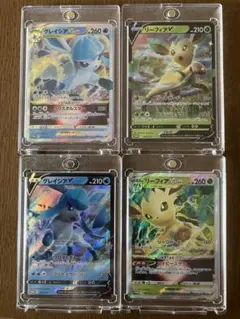 ポケモンカード グレイシア リーフィア V VSTAR 4枚セット プロモのサムネイル
