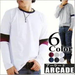 【送料無料】メンズ ロンT カットソー