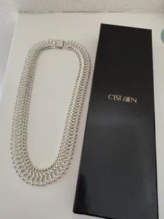 C'est Bien シルバーチェーンネックレス