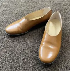 美品！HARUTA×CLANE FLAT SHOES キャメル 38 フラット