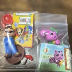 チョコエッグ　マリオ　どうぶつの森　ももこ