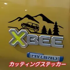クロスビー 乗りにオススメ❗ カッティングステッカー ブラック