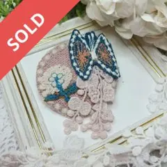 ☆ハンドメイド☆ミナペルホネン　※ブローチ&コサージュ♡バッグチャームにも④