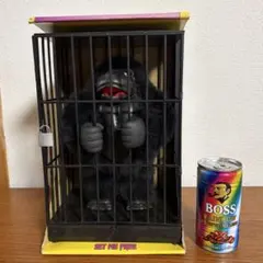 d*7様 90s 檻の中のゴリラ　アメトイ　ビンテージトイ　ぬいぐるみ　モンスタのサムネイル