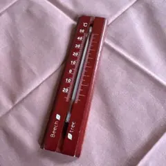 나무 온도계 너도밤나무 장식 잡화