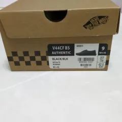 Vans オーセンティック　蛇柄　v44CF BS 9インチ　ブラックブラック