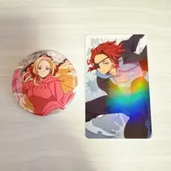 ヒロアカ ユアネクスト ホロカード 缶バッジ ジュリオ アンナ