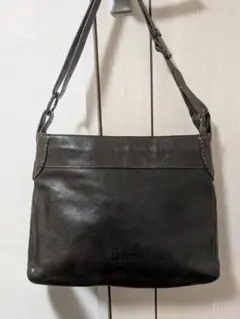 genten ルッソ S ダークグリーン レザー ショルダー 2way - メルカリ