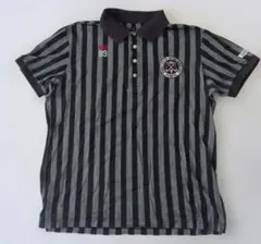 PEARLY GATES パーリーゲイツ ポロシャツ 半袖 　ストライプ　日本製