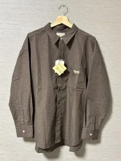 The Fox Collection チェック柄長袖シャツ