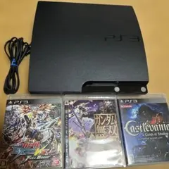 PS3本体 cech2000A 美品ゲーム3本セット
