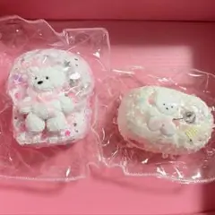 momoco ピンクくま スクイーズ 2個セット