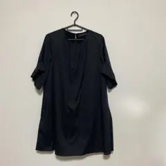 ZARA BASIC膝丈ワンピース　Mサイズ