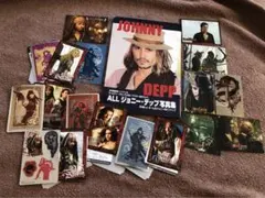ジョニーデップ写真集冊子パイレーツオブカリビアンジャックスパロウ　ブロマイド他
