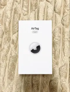 新品未使用　Apple AirTag 第１世代 4個入り　エアタグ 本体
