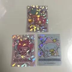 公式サンリオキャラクター クリアステッカー