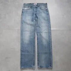 リーバイス501 Levis W30 ブルーデニム 青 古着 ヒゲ 16051
