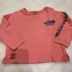 SCAMP CAMP ワッフル長袖カットソー ピンク バースデイ