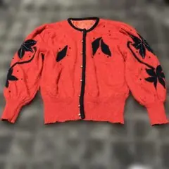 ニットカーディガンジャケット　総裏地つき