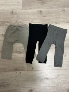 ベビー用パンツ / レギンス 3枚セット 70-80cm