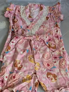 ディズニープリンセス 甚平 120サイズ ピンク