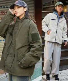 ビッグシルエット M65 ミリタリーモッズコート＆ボアライナー 3WAY