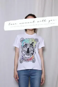 RNA トラ柄半袖Tシャツ