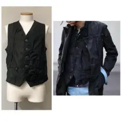 美品☆[ROEN] リバーシブル ロングベスト ノースリーブコート S - メルカリ