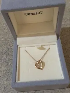Canal 4℃ ハートモチーフ ネックレス