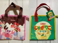 【ふなっつー様専用】保温保冷ランチバッグ　ミニかにぱんチョコ　じゃがりこ