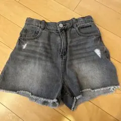 ラブトキシック⭐︎ブラックデニムショートパンツ