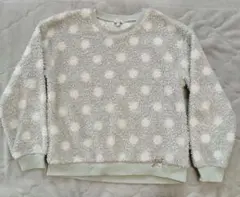 any FAM ドット柄トレーナー 150