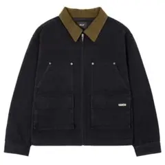 最高デザイン】希少XL HUF ハフ 両面刺繍ロゴ アクティブジャケット