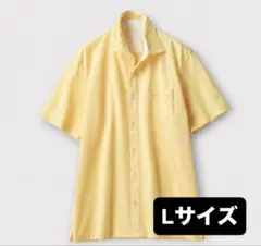 【新品未使用】DoCLASSE クリーンシャツ レモンイエロー 半袖 Lサイズのサムネイル