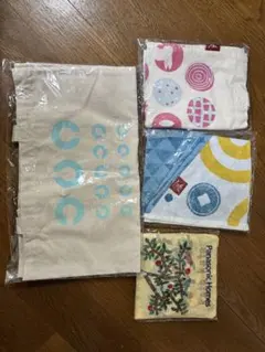 折りたたみエコバッグ もへじ　KALDI トートバッグ