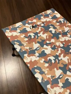 （ジャンク）Moon Lence 迷彩柄 折りたたみコット