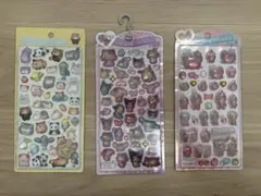 ボンボンドロップシール　うるちゅるシール3種セット