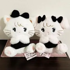 mikko characters BLACK RIBBON BIG ぬいぐるみ