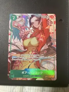 ワンピースカード ハンコック SR パラレル op16 決戦の刻 - メルカリ