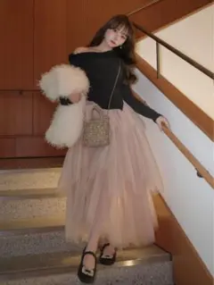 eimyistoire スカート ボリュームチュール2WAYワンピース