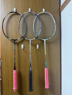 YONEX バドミントンラケット 3本セットのサムネイル