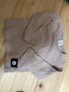 ベージュ 長袖 Tシャツ サイズ80 キッズ服のサムネイル