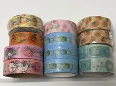 ♡大量まとめ売り♡未使用【マスキングテープ】サンリオ他12点セットのサムネイル