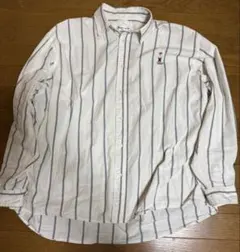 SENSE OF PLACE × TeddyBear ストライプシャツ Lサイズ