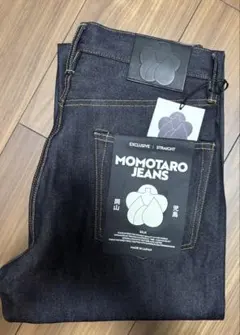 桃太郎ジーンズ シルク混 ストレートW30 デニム - メルカリ